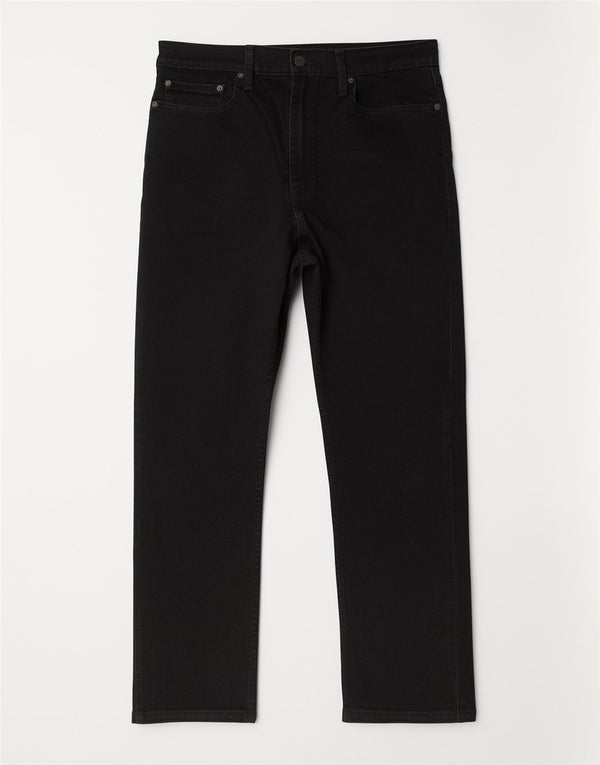Levi's Mens 513 Slim Fit Straight Jeans W34 L30 Black Cotton