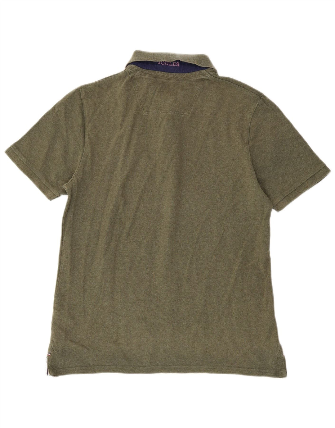 Joules Mens Classic Fit Polo Shirt Medium Khaki Cotton