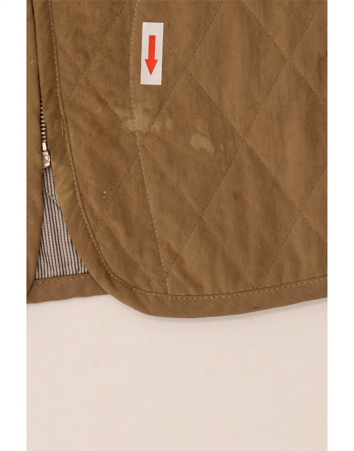 Allegri Dame Quilted Gilet UK 14 Medium Beige