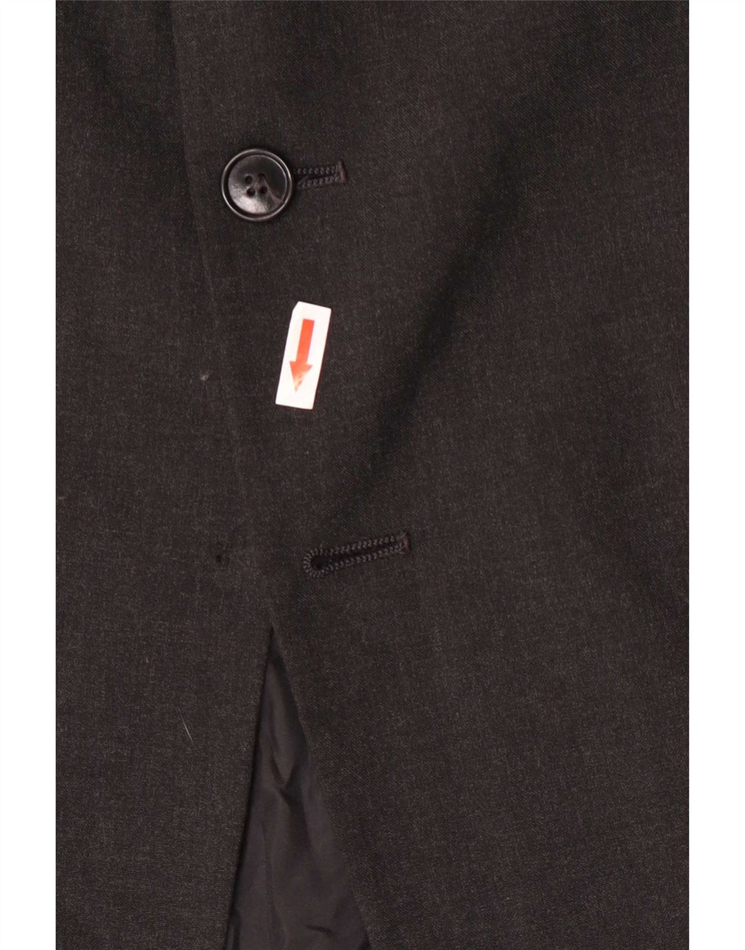 Marks & Spencer Veste blazer longue à 3 boutons pour homme UK 40 Gris moyen