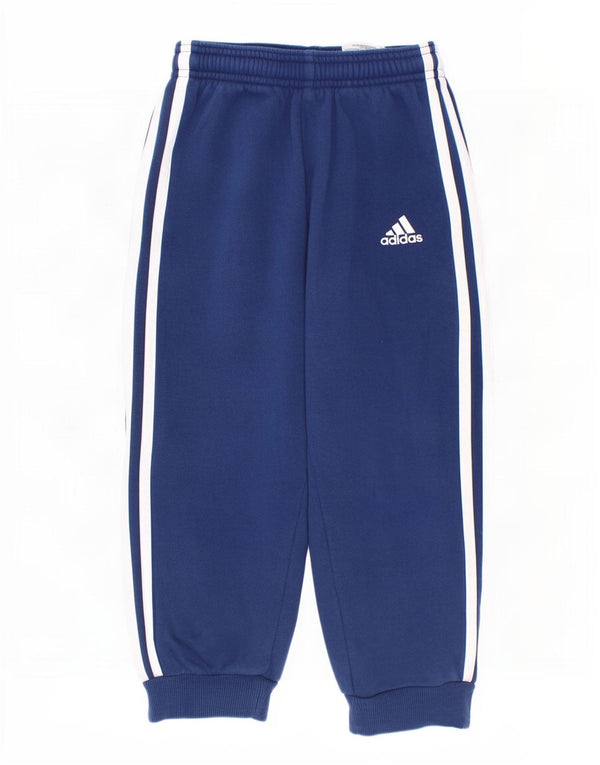 Adidas Boys tréningruha nadrág kocogó 3-4 éves kék pamut