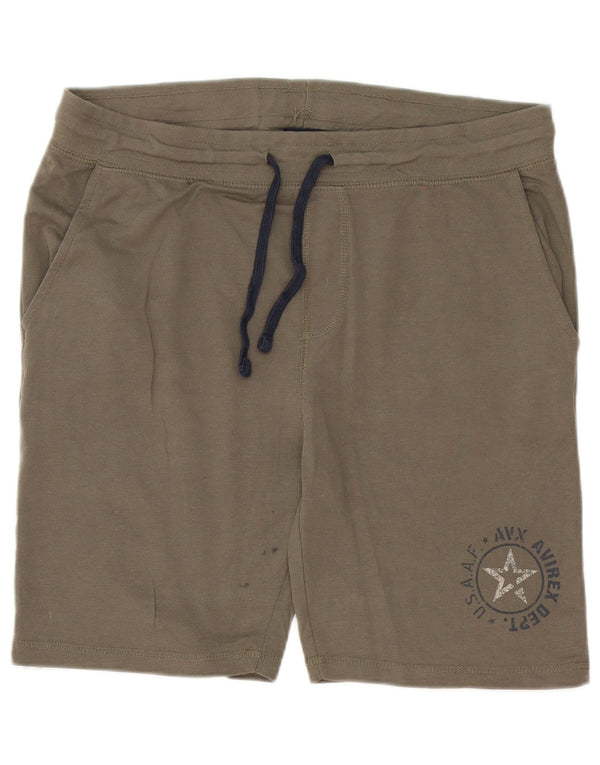 Pantaloncini sportivi da uomo Avirex 2XL cotone kaki