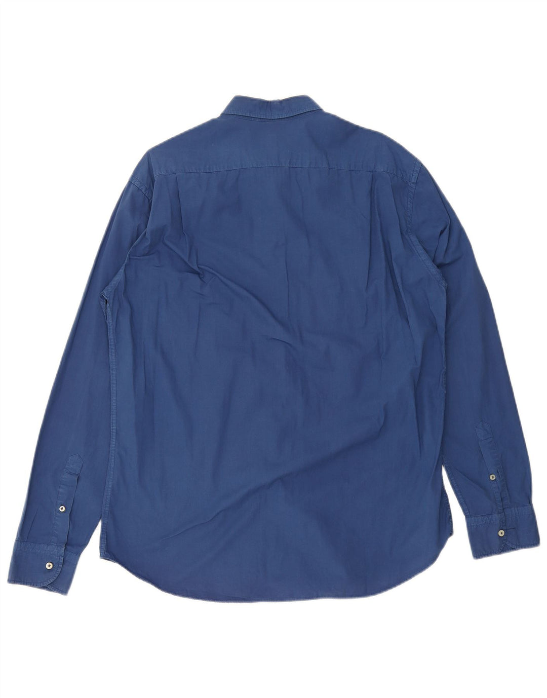 Camicia da uomo Avirex Regular Fit Large in cotone blu