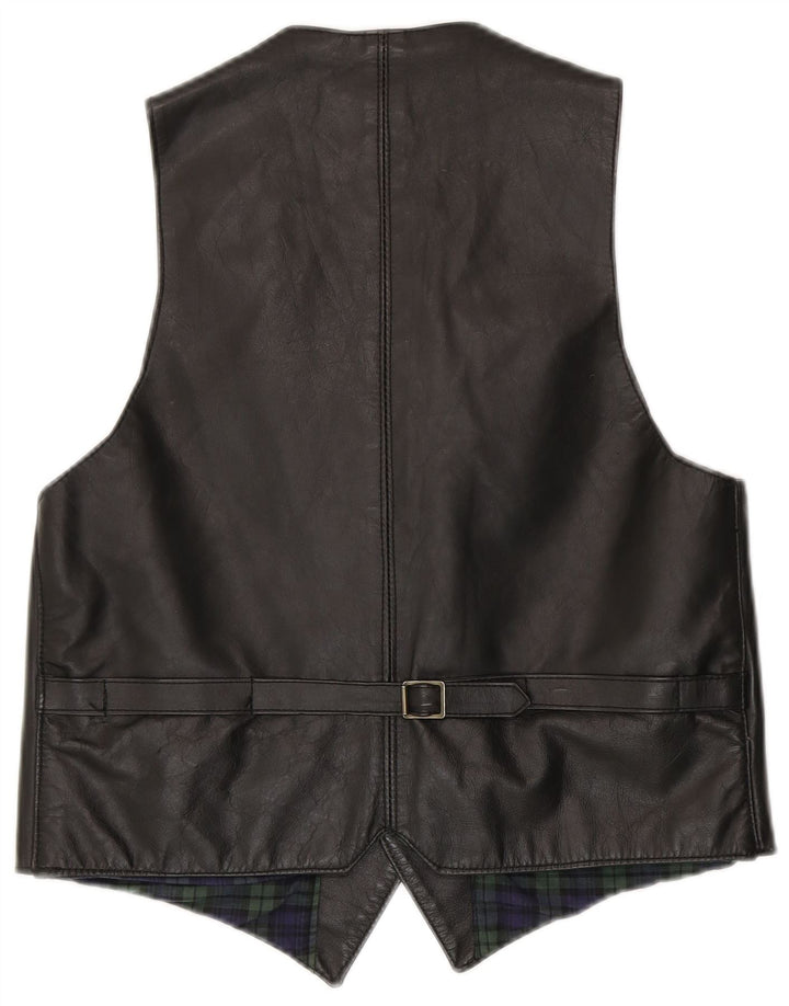 Vintage vest til mænd, stor sort