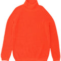 Zara Pull Col Roulé Homme XL Rouge Coton