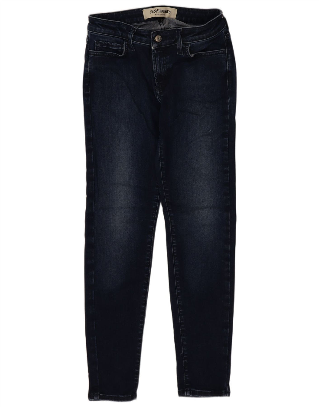 Roy Rogers Damen Skinny Jeans W28 L27 Blaues Polyester