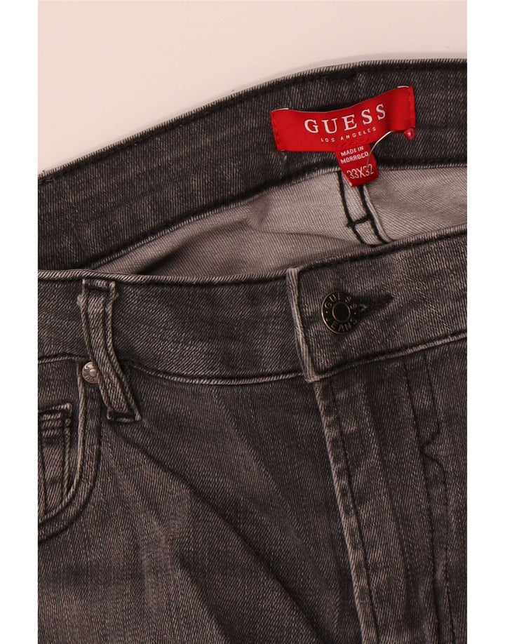 Guess Womens Skinny Jeans W33 L32 Grey