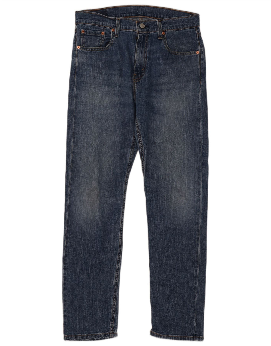 Levi's Mens 502 Tapered Jeans W33 L32 Blue Cotton
