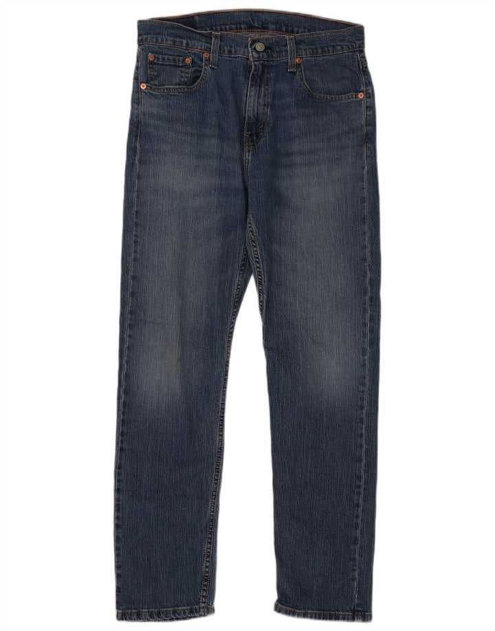 Levi's Mens 502 Tapered Jeans W33 L32 Blue Cotton