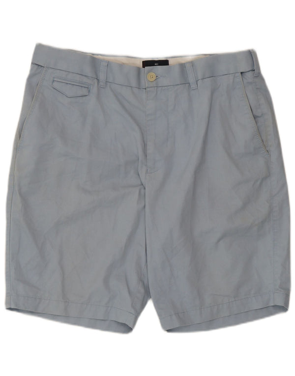Marks & Spencer Herre Chino Shorts W36 Large Blue Cotton