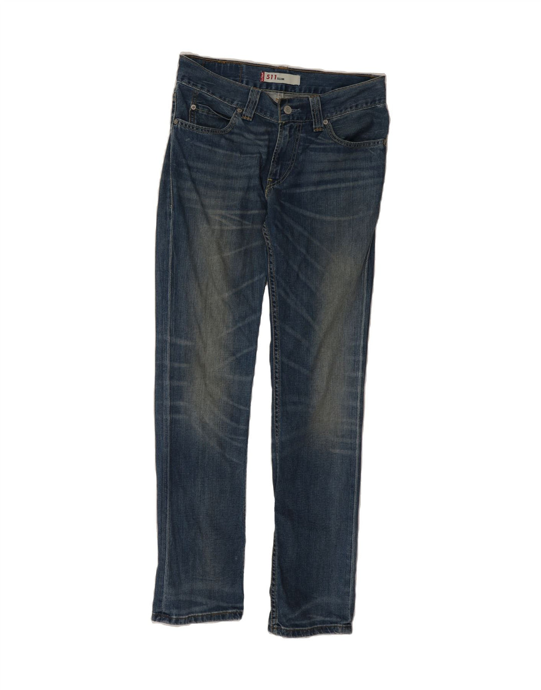 LEVI'S Mens 511 Slim Jeans W32 L32 Blue Cotton Vintage Levi's and Second-Hand Levi's from Messina Hembry 