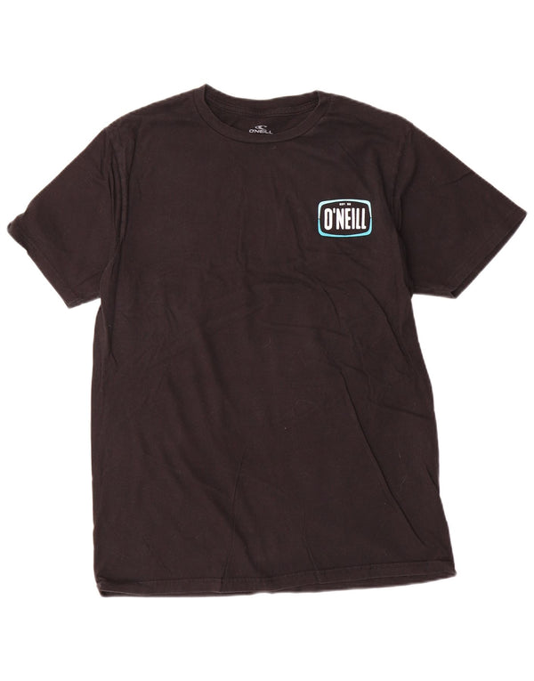 O'Neill Herre Modern Fit Grafisk T-shirt Top Medium Sort Bomuld