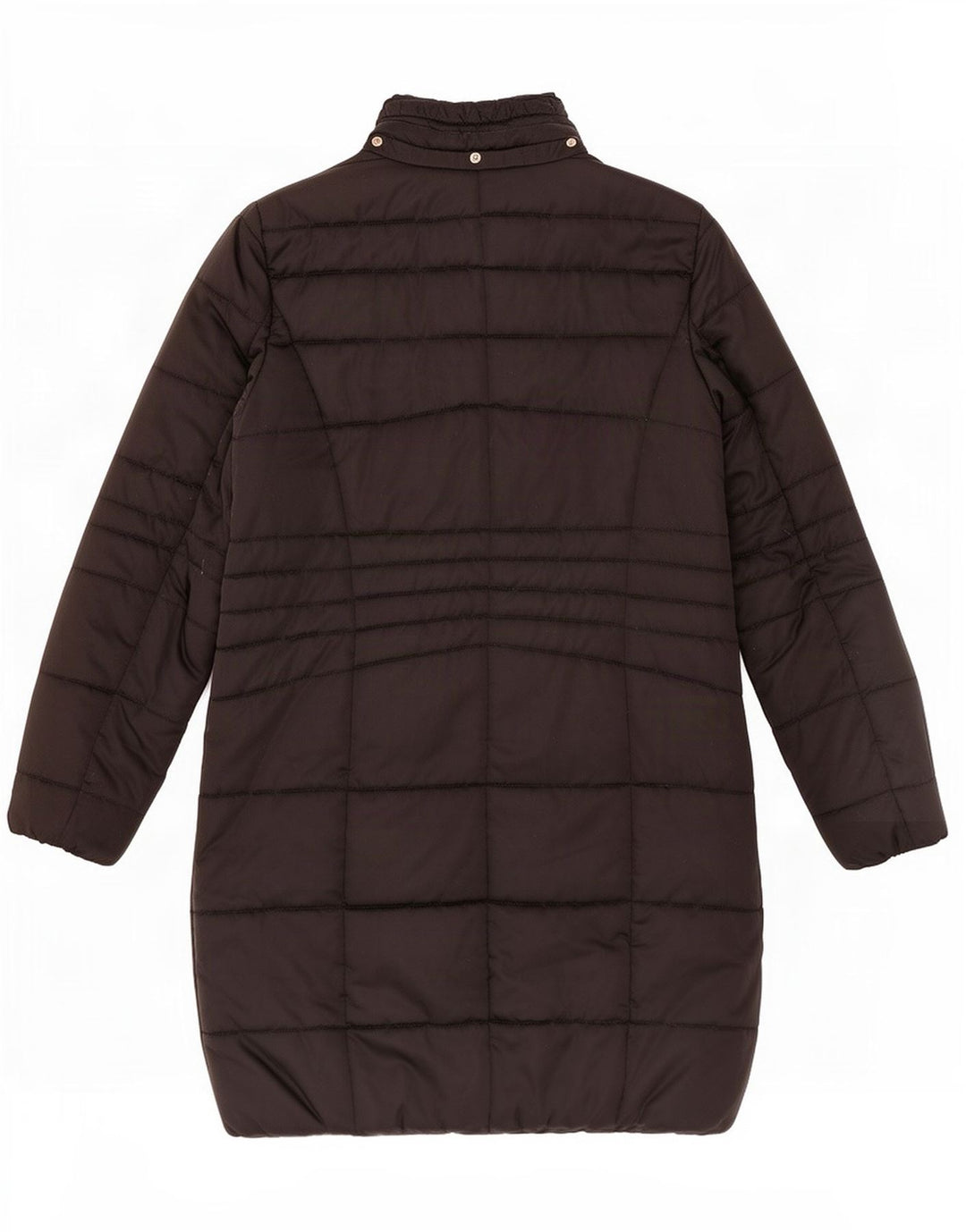 Abrigo acolchado Mujer Trussardi IT 46 Large Poliéster negro