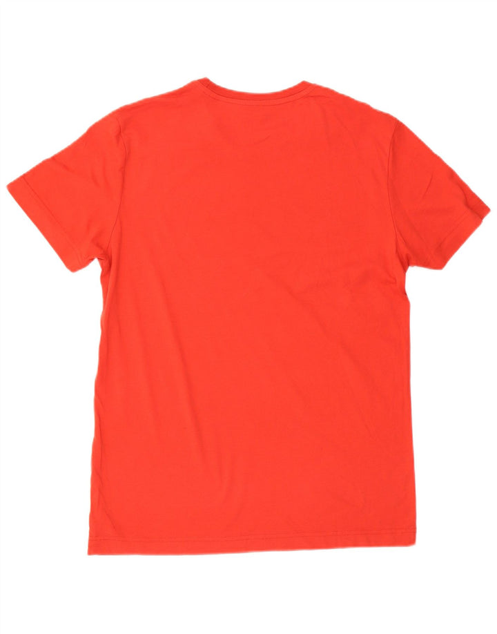 Lotto Herren Grafik-T-Shirt-Oberteil Mittelrot