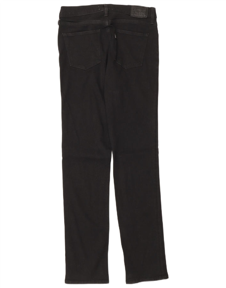 Levi's Womens 312 Shaping Slim Jeans W28 L32 Black Cotton