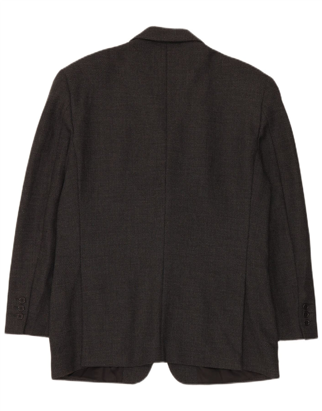 Byblos Herren-Blazerjacke mit 3 Knöpfen, EU 48, mittelgraue Wolle