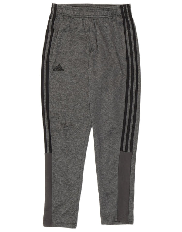 Adidas Boys Climawarm træningsdragt bukser 11-12 år Grå polyester