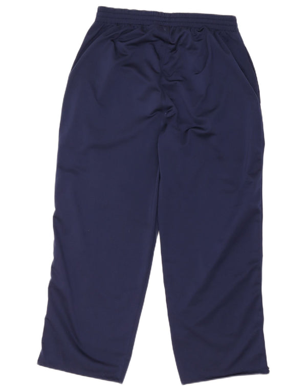 Pantaloni da tuta da uomo Asics Crop Large in poliestere blu navy