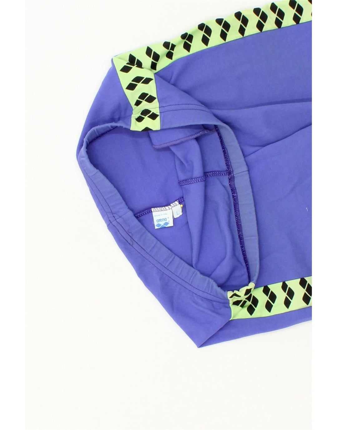 ARENA Mens Graphic Sport Shorts Large Purple Polyamide Vintage Arena and Second-Hand Arena from Messina Hembry 