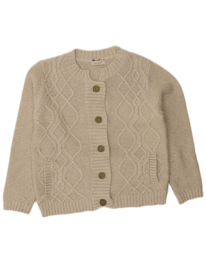 Marks & Spencer Womens Per Una Cardigan Sweater UK 16 Large Off White