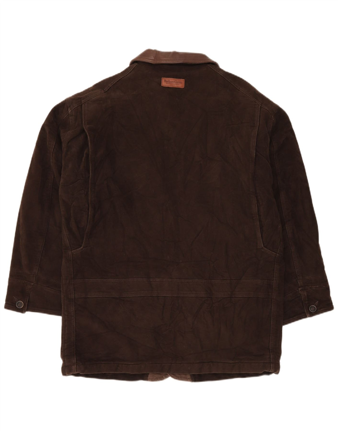 Ανδρικό Utility Jacket Marlboro Classics UK 40 Large Brown Βαμβακερό