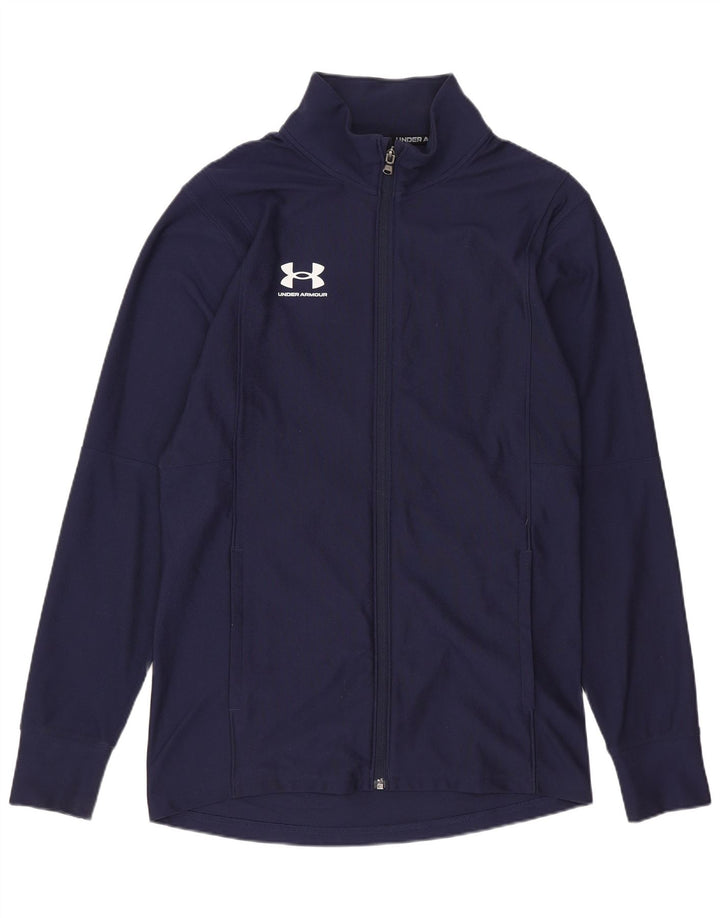 UNDER ARMOUR Męska kurtka dresowa, mała, granatowa, poliester