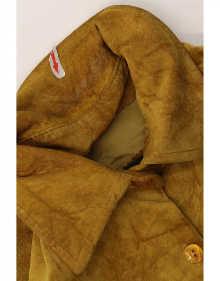 Vintage női velúr dzseki IT 48 XL Khaki
