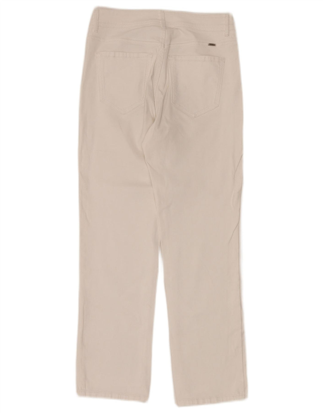 Massimo Dutti Womens Straight Jeans EU 36 XS W26 L26 White