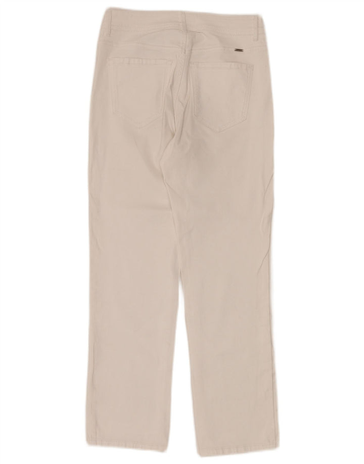 Massimo Dutti Womens Straight Jeans EU 36 XS W26 L26 White