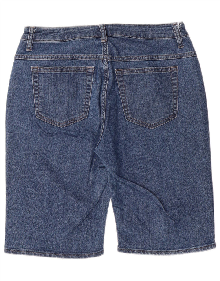 LEE Womens Riders Denim Shorts US 6 Medium W28  Blue Cotton
