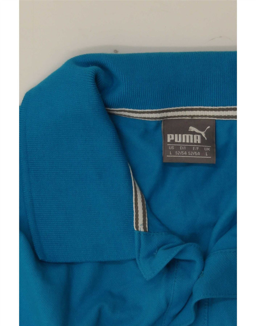 Męska koszulka polo Puma, duża niebieska
