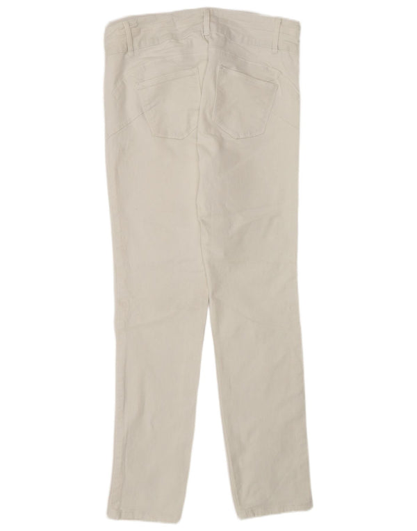 Jeans skinny da donna M&Co UK 12 medio W30 L30 bianco