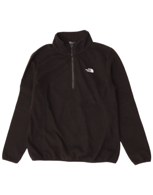 The North Face ženski flis džemper s patentnim izrezom UK 18 XL crni poliester