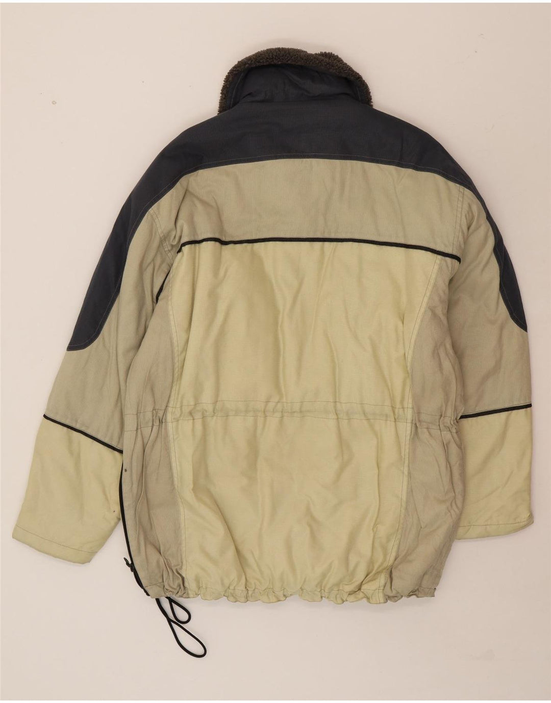 LADAKH Womens Himalayan Expedition Ski Jacket EU 48 2XL Beige Colourblock Vintage Ladakh and Second-Hand Ladakh from Messina Hembry 