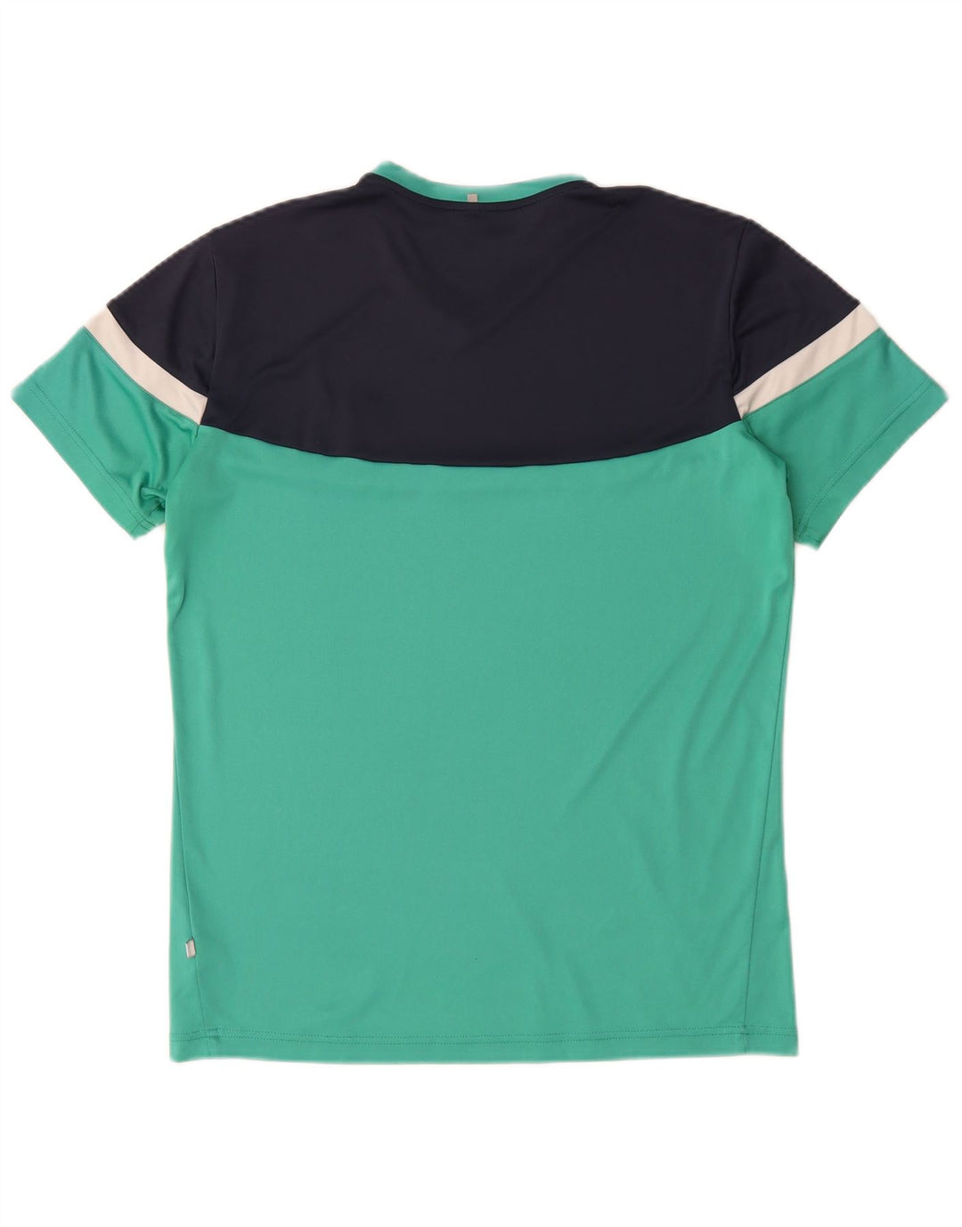 Camiseta Fila Hombre Top IT 50 Medium Turquesa Colorblock Poliéster