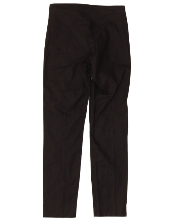 Cos Női Egyenes Normál Chino nadrág EU 34 XS W26 L26 fekete pamut