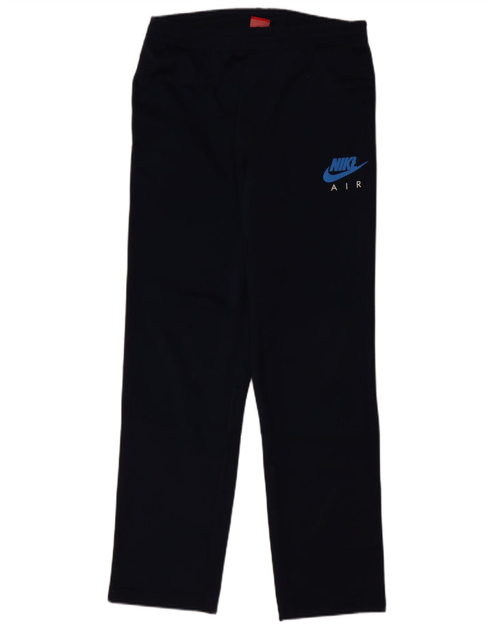 Nike Mens Tracksuit Trousers Medium  Navy Blue Polyester