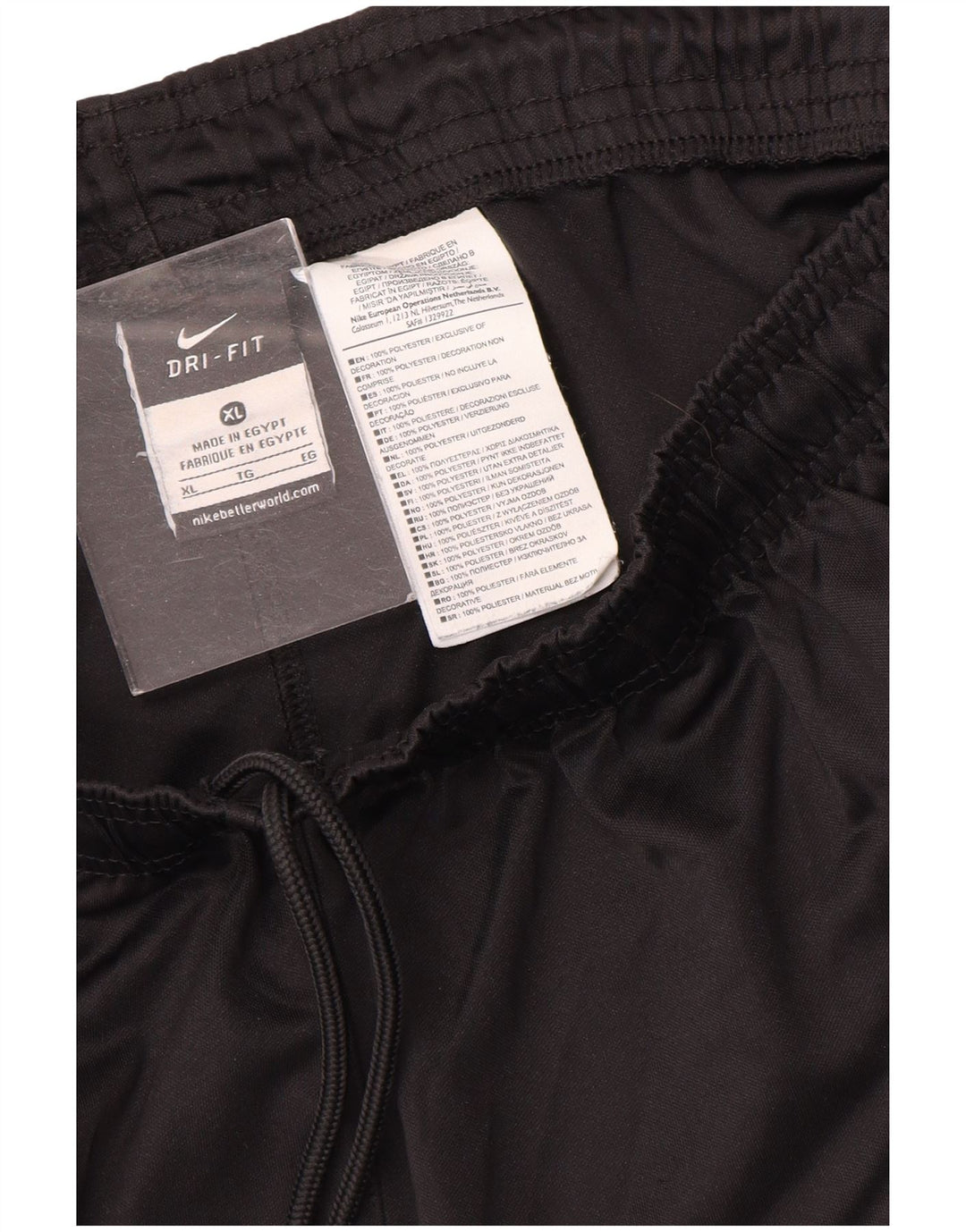 Nike Short de sport Dri Fit pour homme XL Noir Polyester