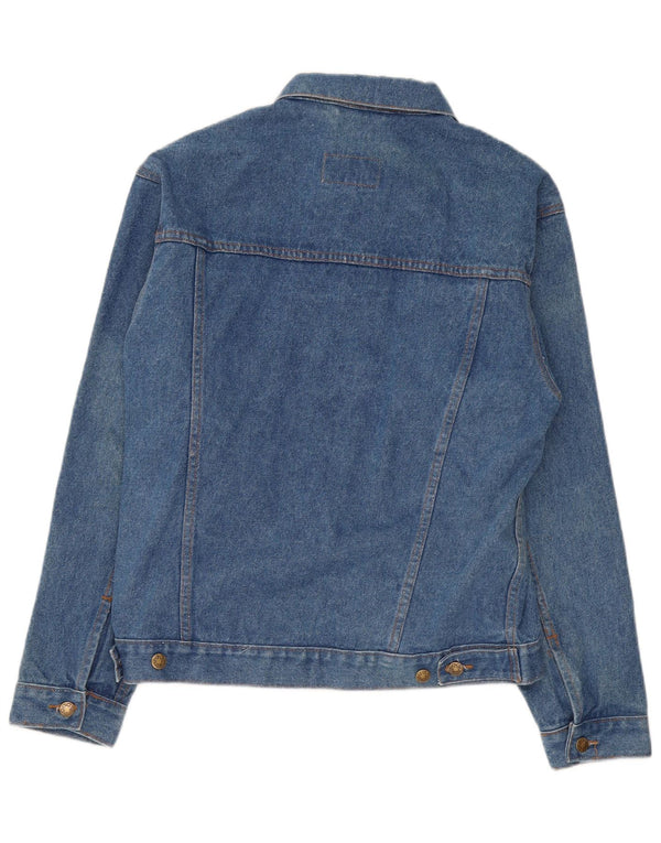 Giacca di jeans vintage da uomo UK 36 piccola blu