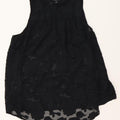 MOSSIMO Womens Lace Sleeveless See Through Top UK 18 XL Black Vintage Mossimo and Second-Hand Mossimo from Messina Hembry 