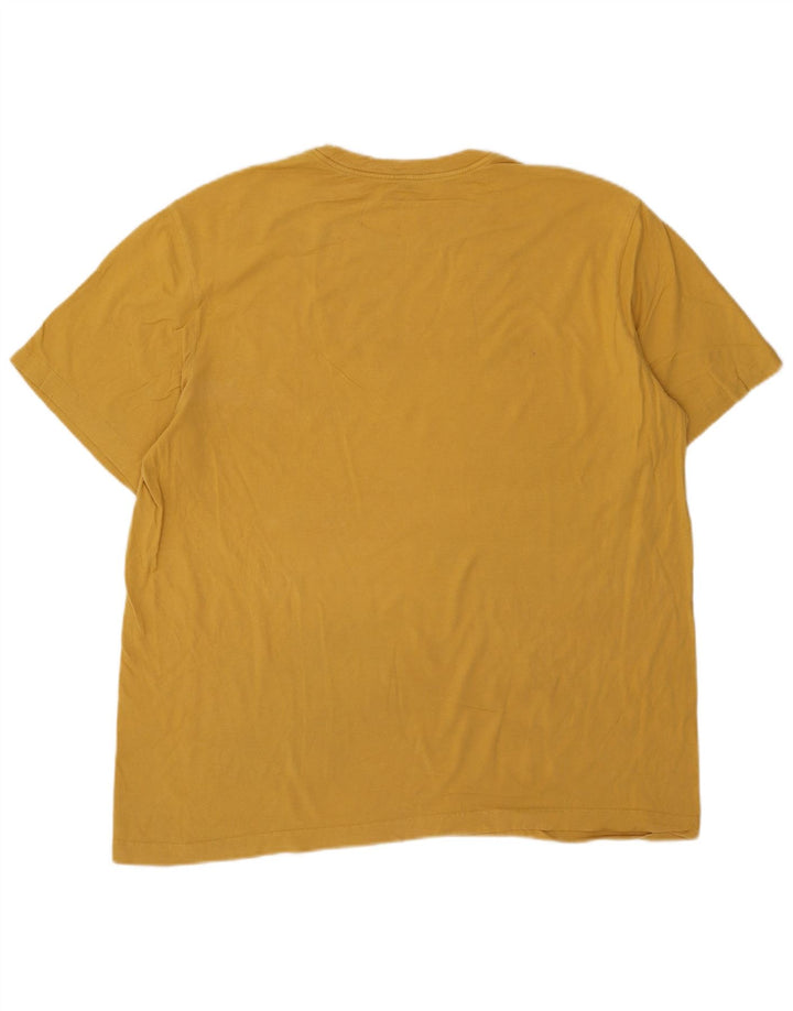 Nike Mens Graphic T-Shirt Top XL Yellow