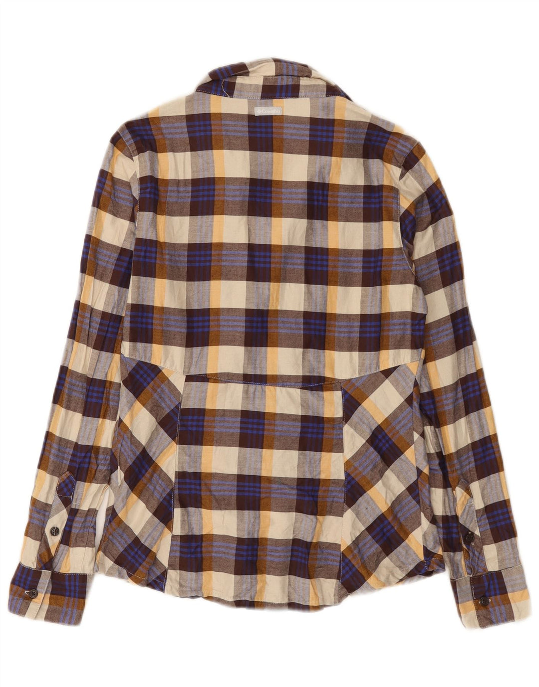 Columbia Womens Flannel Shirt UK 10 Small Multicoloured Check Cotton