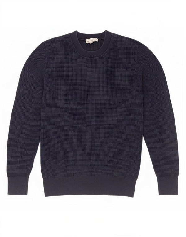 Gap Női Crew Neck Pulóver UK 6 XS sötétkék pamut