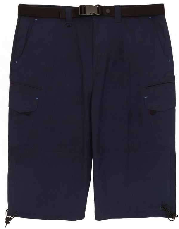 Pantaloni scurți cargo pentru bărbați Marks & Spencer W40 XL, bumbac bleumarin