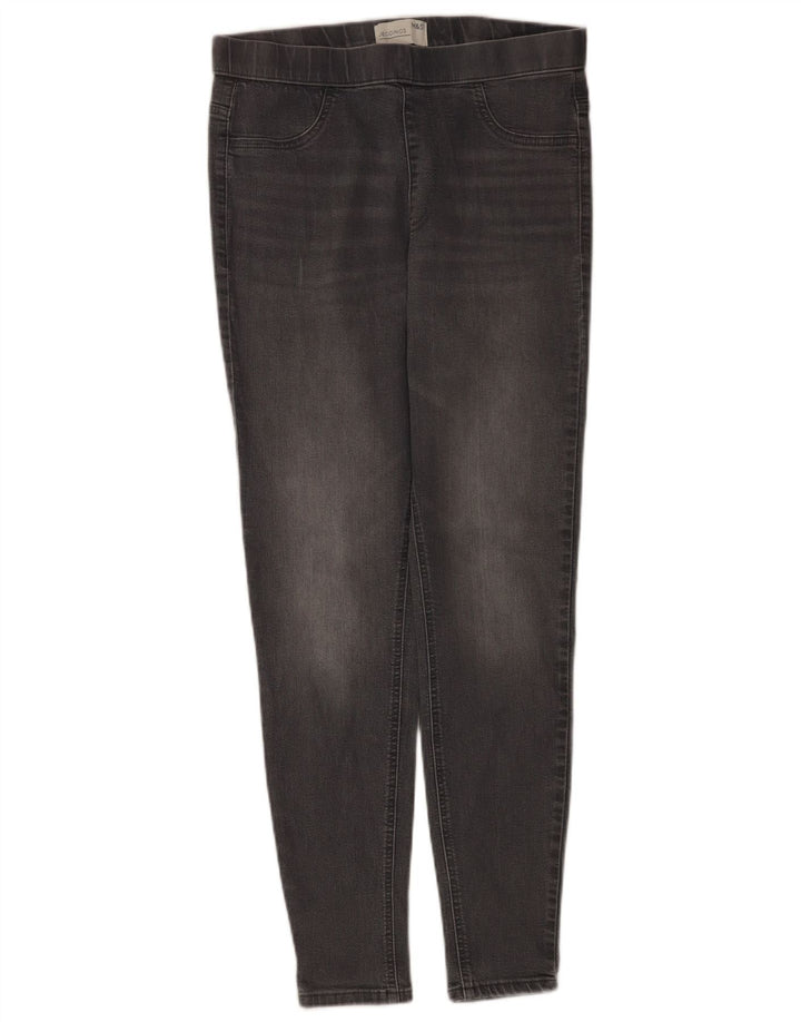 Marks & Spencer Womens Jegging Jeans UK 12 Medium W30 L28 Grey Cotton