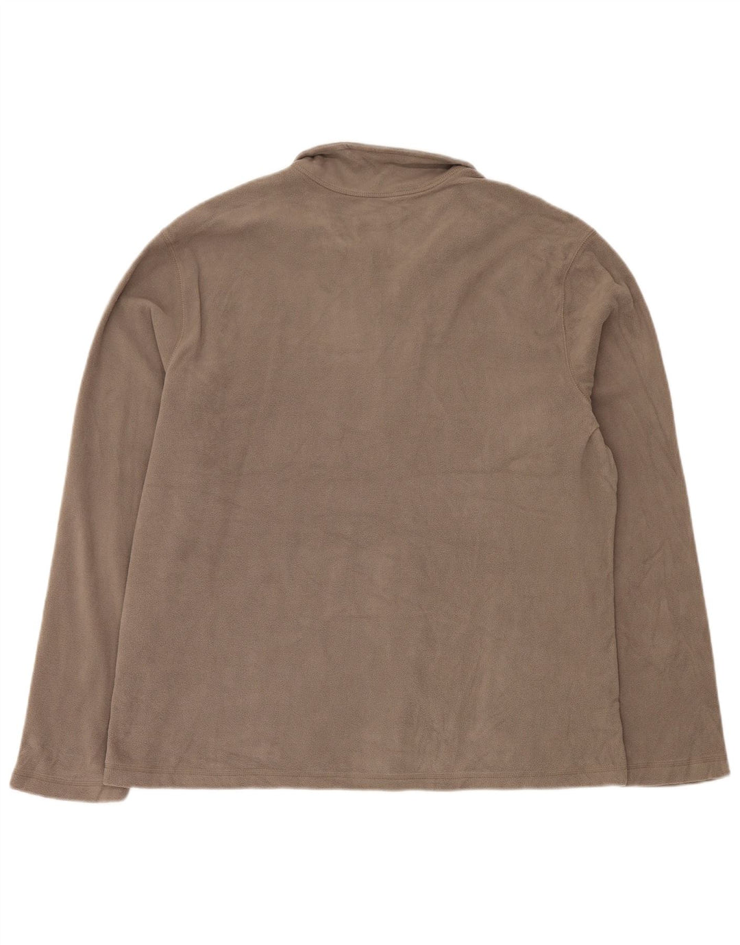 Męski sweter polarowy EDDIE BAUER z zamkiem błyskawicznym XL, szary poliester