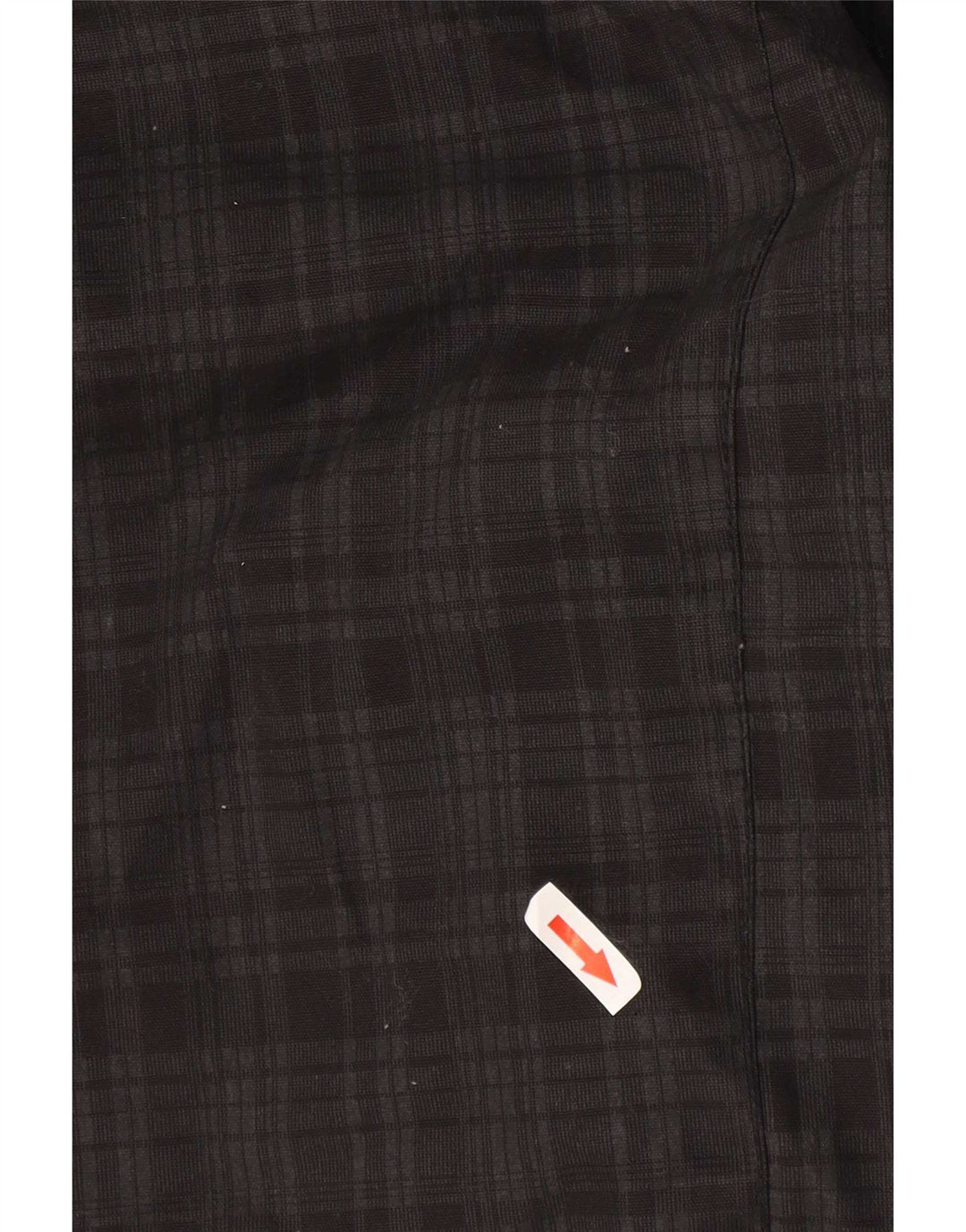 Tom Tailor Veste utilitaire à capuche pour homme UK 44 2XL Noir à carreaux en coton