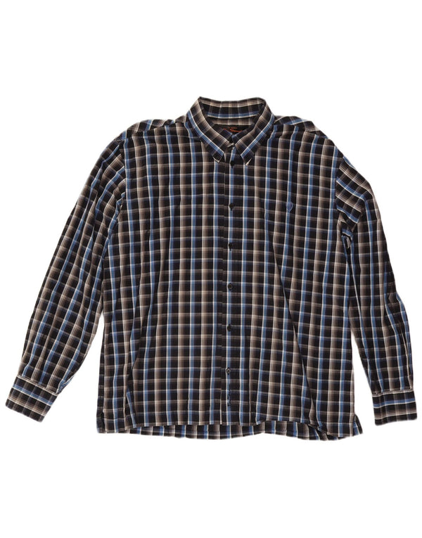 Ben Sherman muška košulja 2XL crni karirani pamuk