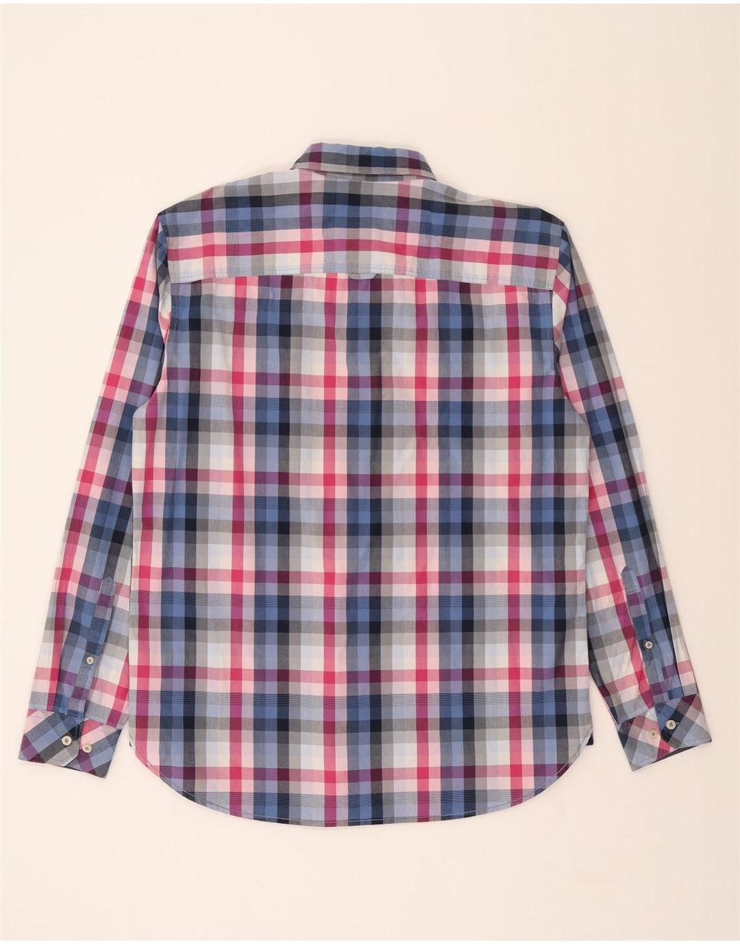 JOULES Mens Classic Fit Shirt Large Multicoloured Check Cotton Vintage Joules and Second-Hand Joules from Messina Hembry 