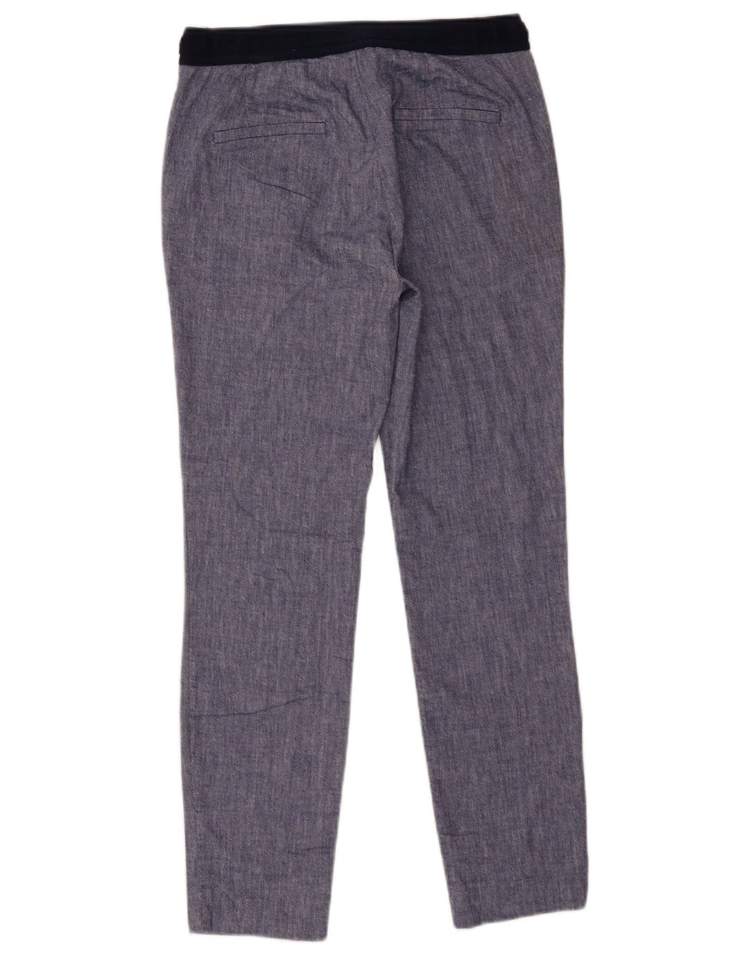 Zara Womens Slim Chino Trousers Small W26 L27 Blue